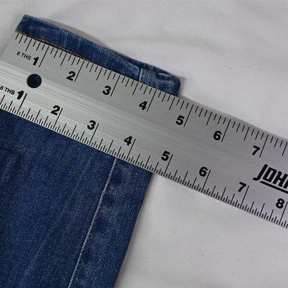 Lot 2 Express 4 High Rise Skinny Medium Blue Black Stretch Denim Womens Jeans - Picture 6 of 9